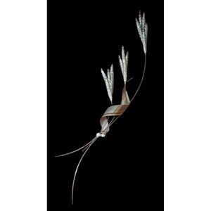 Vintage Homeco Wheat & Ribbon Wall Decor